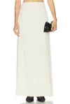 Srg Margo Silk Skirt In White