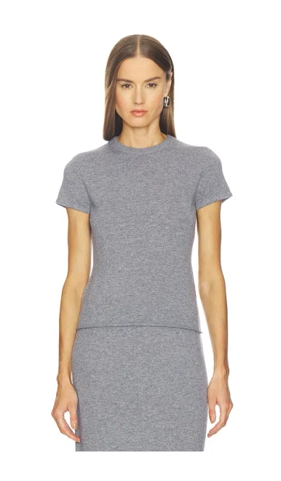 Srg Mattie Knit T-shirt In Gray