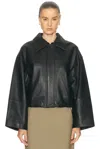 Srg Millie Leather Jacket In Black