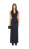 Srg Minerva Knit Gown In Blue