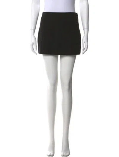 Pre-owned Srg Mini Skirt W/ Tags In Black