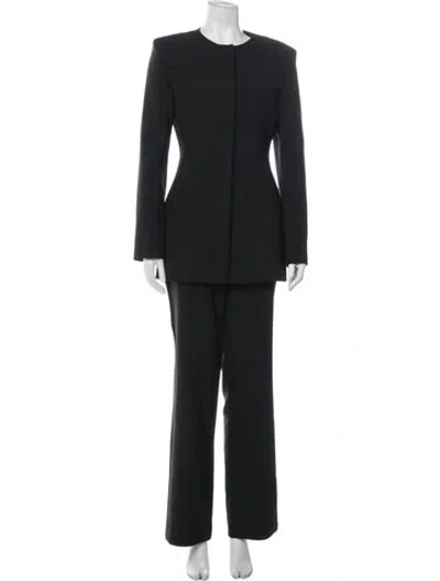 Pre-owned Srg Pantsuit W/ Tags In Black