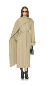 Srg Tolev Coat In Brown