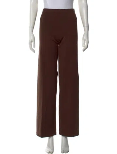Pre-owned Srg Wide Leg Pants In Brown