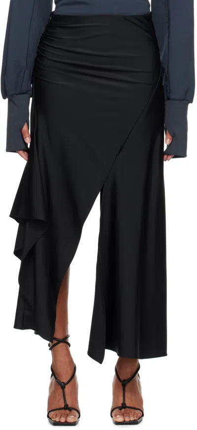 Srvc Black Siren Midi Skirt