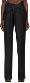 Srvc Black Staff Trousers In Black
