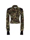 Srvc Studio Mecha Camouflage Cargo Jacket In Multi