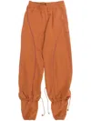 Srvc Studio Service Track Pants In Orange