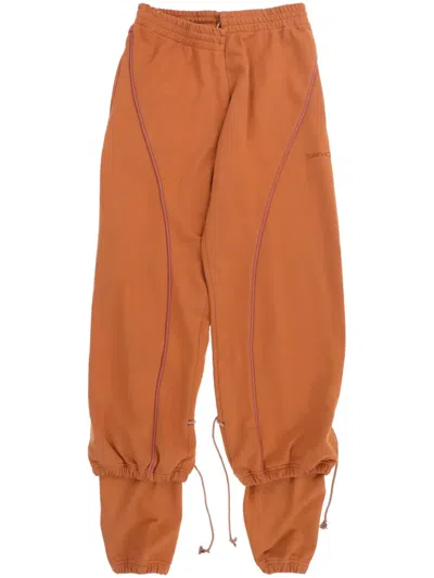 Srvc Studio Service Track Pants In Orange