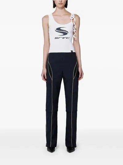 Srvc Studio Slash Convertible Track Pants In Multi