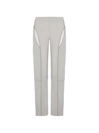 Srvc Studio Slash Pocket Track Pants In White