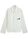 S.s. Daley Ss Daley Clarence Cotton-blend Jacket In White