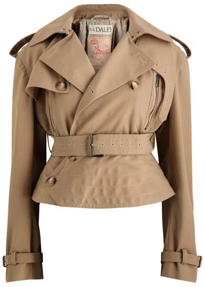 S.s. Daley Ss Daley Eliza Cotton Trench Coat In Neutral