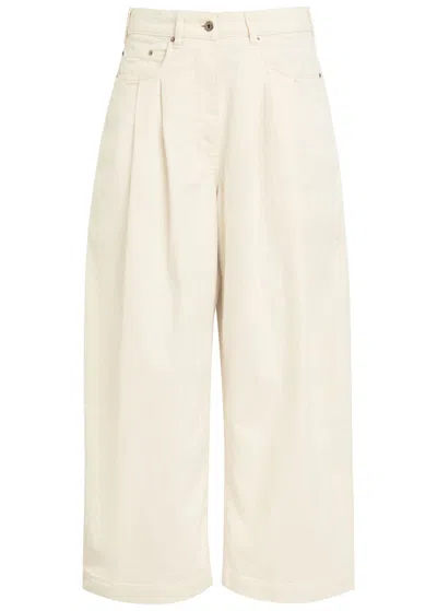 S.s. Daley Ss Daley Ivy Barrel-leg Jeans In Nude