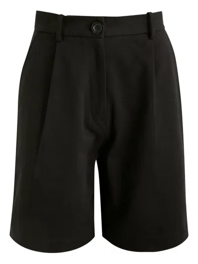 S.s. Daley Millicent Pleated Shorts In Black