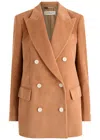 S.s. Daley Ss Daley Sylvia Double-breasted Corduroy Blazer