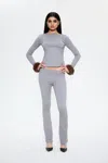 Ss25 Alia Pant In Grey