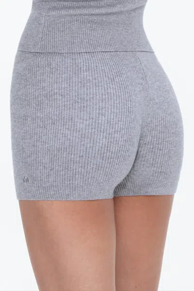 Ss25 Knit Booty Short In Mink