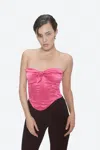 Ss25 Carmen Corset In Fuchsia