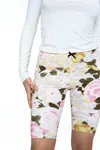 Ss25 Jane Short In Neon Floral