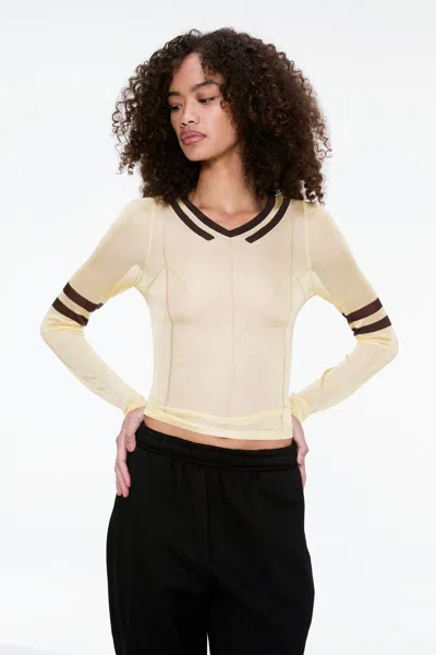 Ss25 Monica Top In Butter