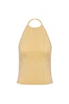 Ss25 Natalia Top In Gold