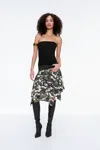 Ss25 Ty Skirt In Camo