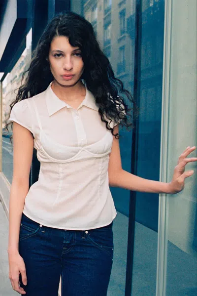 Ss26 Hudson Top In White