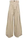 S.s. Daley Alexander Wide Leg Trousers In Brown
