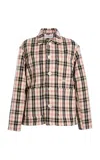 S.s. Daley Clarence Chore Cotton Jacket In Plaid