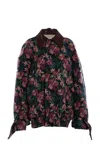 S.s. Daley Denise Harrington Cotton Gaberdine Jacket In Multi