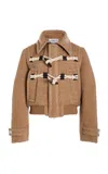 S.s. Daley Duffle Cashmere-blend Jacket In Neutral