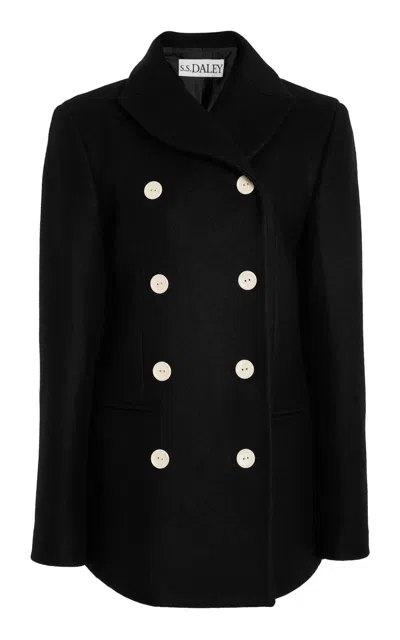S.s. Daley Marianne Tailored Wool Jacket In Black