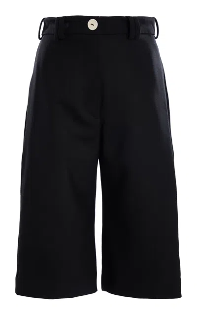 S.s. Daley Sailor Wool Shorts In Black