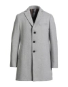 Sseinse Man Coat Grey Size 42 Wool, Polyester In Gray