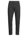 Sseinse Man Pants Black Size 38 Cotton, Elastane In Black