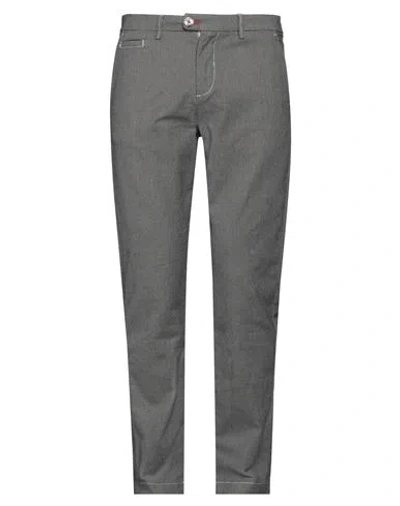 Sseinse Man Pants Black Size 38 Cotton, Elastane In Black