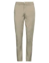Sseinse Man Pants Sand Size 28 Cotton, Elastane In Sage Green