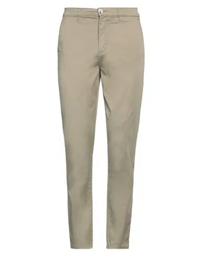 SSEINSE SSEINSE MAN PANTS SAGE GREEN SIZE 40 COTTON, ELASTANE