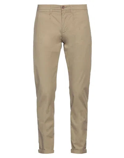 Sseinse Man Pants Sand Size 28 Cotton, Elastane In Beige