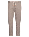 Sseinse Man Pants Sand Size 38 Cotton, Polyester, Rayon, Elastane In Beige