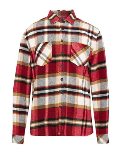 Sseinse Man Shirt Red Size Xxl Acrylic