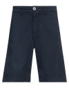 Sseinse Man Shorts & Bermuda Shorts Midnight Blue Size 28 Cotton, Elastane
