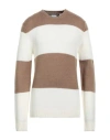 Sseinse Man Sweater Beige Size 3xl Acrylic, Polyamide, Wool