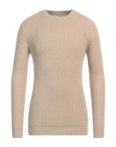 Sseinse Man Sweater Beige Size S Acrylic, Nylon In Neutral