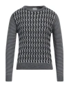 Sseinse Man Sweater Black Size Xxl Acrylic, Wool