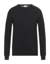 Sseinse Man Sweater Black Size Xxl Cotton In Black