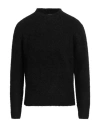 Sseinse Man Sweater Black Size Xxl Polyester In Black