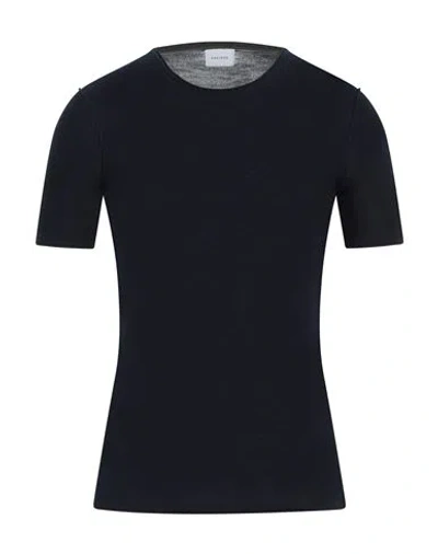Sseinse Man Sweater Midnight Blue Size S Cotton In Blue