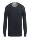 Sseinse Man Sweater Midnight Blue Size S Viscose, Polyester In Blue